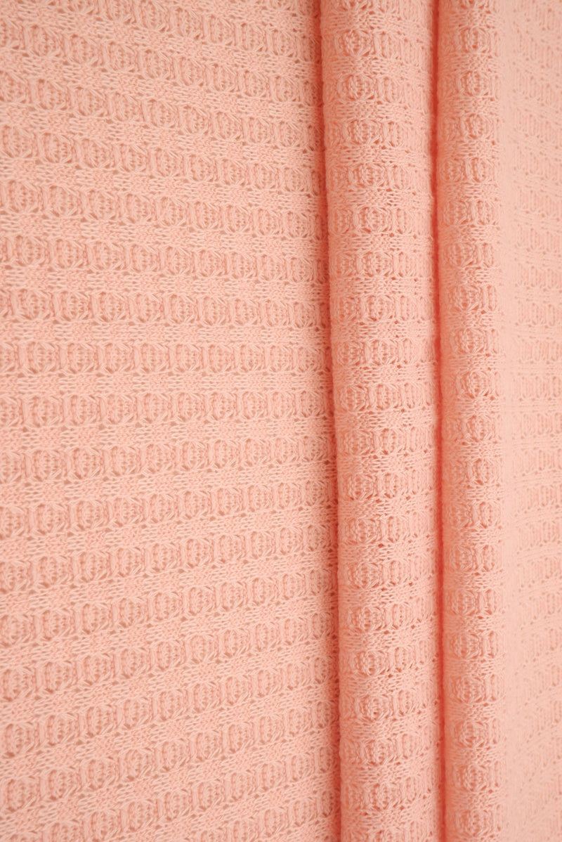 KNT3634 -PINK BLUSH  SOLID KNIT