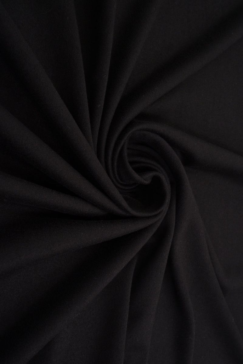 KNT2100 -BLACK SOLID KNIT – Fabric Selection Wholesale