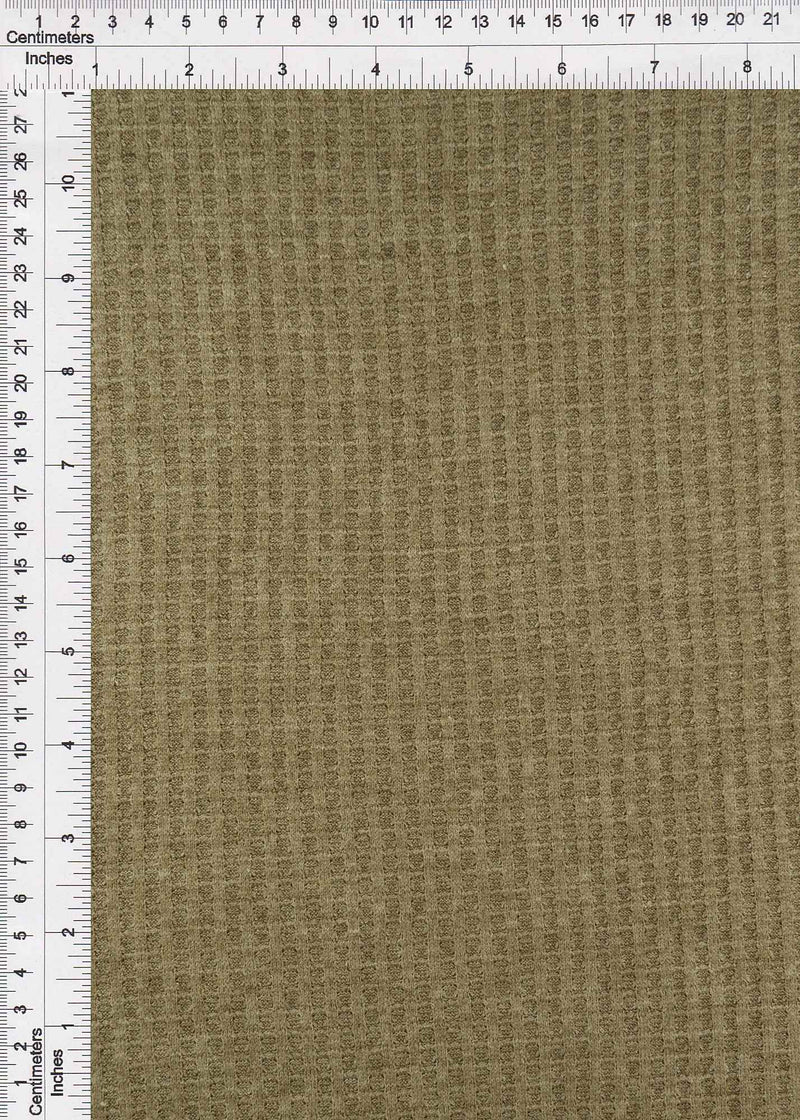 KNT4341 -OLIVE  SOLID KNIT