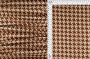 KNT4142 -WHITE/COCO BROWN  YARN DYED KNIT