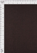 KNT3855 -BROWN DK  RIBBED KNIT