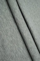KNT3895 -H.GREY  RIBBED, SOLID KNIT