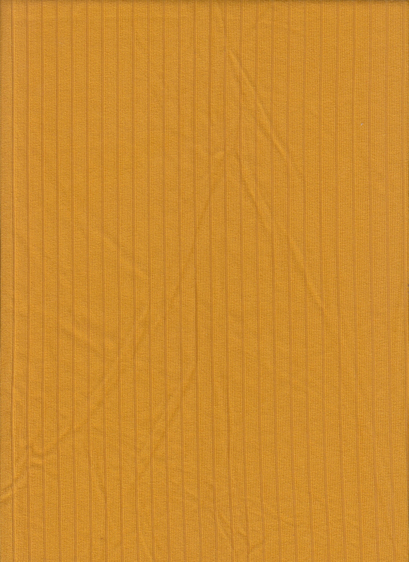 KNT4135 -MUSTARD  RIBBED, SOLID KNIT