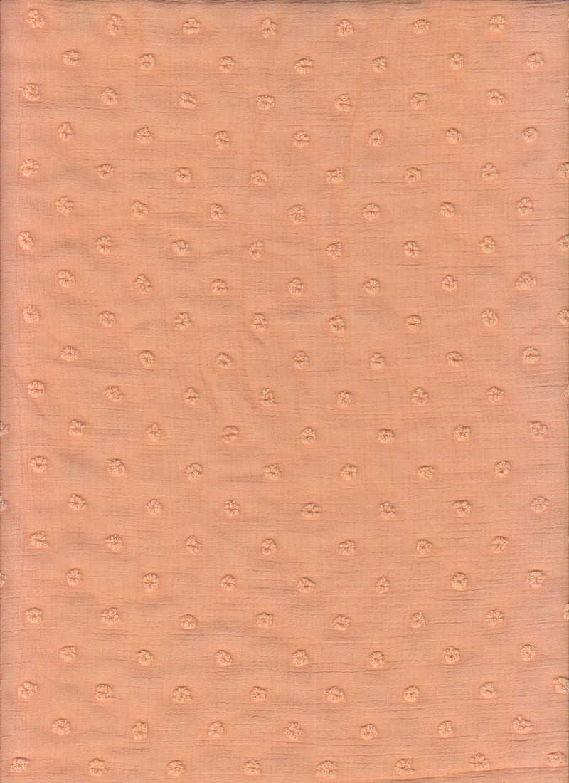 HIMLT-4220 -PEACH  SOLID WOVEN